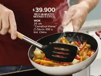 Carrefour Carrefour home wok oferta