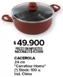 Carrefour Carrefour home cacerola oferta