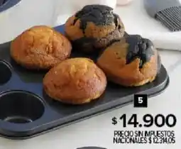 Carrefour Molde para muffin oferta