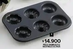 Carrefour Molde para muffin x 6 oferta