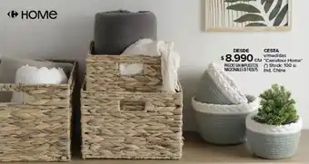 Carrefour Carrefour home cesta v/medidas oferta