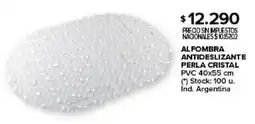 Carrefour Alfombra antideslizante perla cristal pvc oferta
