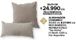 Carrefour Almohadón corderoy oferta