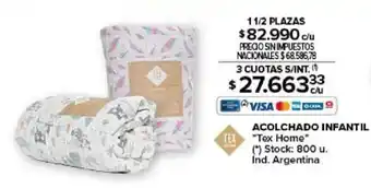 Carrefour Tex acolchado infantil oferta
