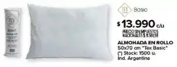 Carrefour Tex basic almohada en rollo oferta