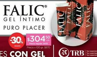 Farmacity Lubricante en gel puro placer x 50 gr oferta
