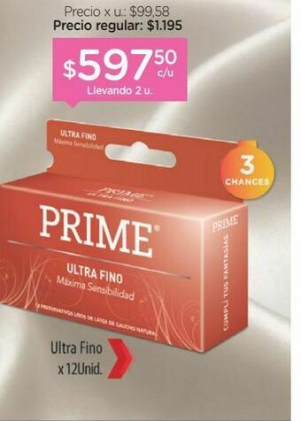 Farmacity Preservativo de látex ultrafino x 12 un oferta