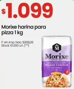 Changomas Morixe harina para pizza oferta
