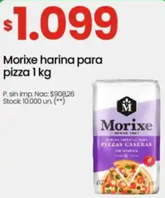 Changomas Morixe harina para pizza oferta