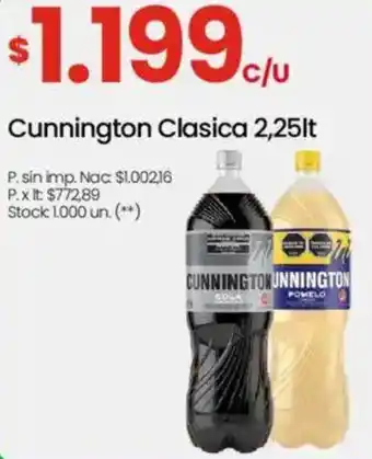 Changomas Cunnington clasica oferta