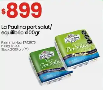 Changomas La paulina port salut/ equilibrio oferta