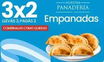 Changomas Nuestra panadería empanadas oferta