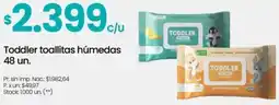 Changomas Toddler toallitas húmedas oferta