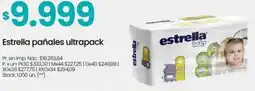 Changomas Estrella pañales ultrapack oferta
