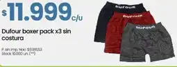 Changomas Dufour boxer pack x3 sin costura oferta