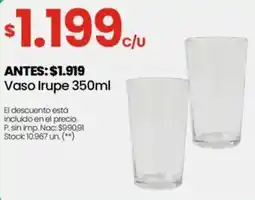 Changomas Vaso Irupe oferta