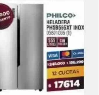Bringeri Philco Heladera Phsb555xt Inox oferta