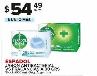 Carrefour Maxi Espadol Jabon Antibacterial Vs Fragancias oferta