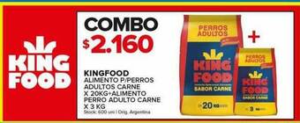 Carrefour Maxi Kingfood Alimento P Perros Adultos Carne + Alimento Perro Adulto Carne oferta