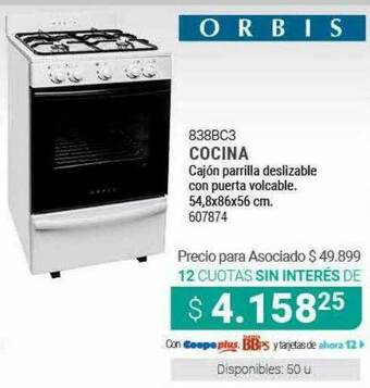 Cooperativa Obrera 838bc3 Cocina Orbis oferta
