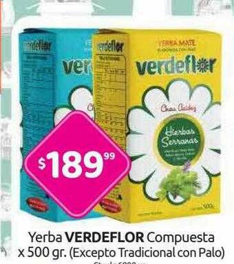 Cordiez Yerba Verdeflor Compuesta oferta