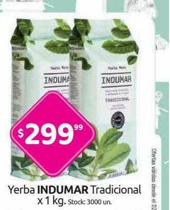 Cordiez Yerba Indumar Tradicional oferta