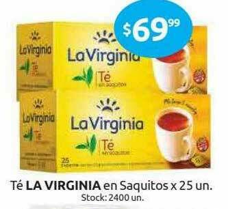Cordiez Té La Virginia En Saquitos oferta
