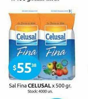 Cordiez Sal Fina Celusal oferta