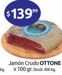 Cordiez Jamón Crudo Ottone oferta