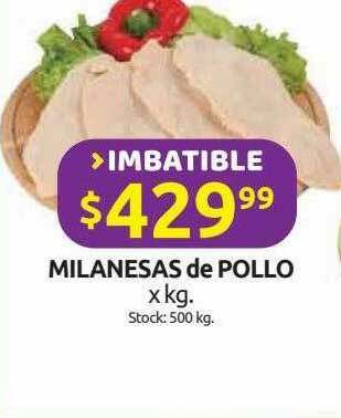 Cordiez Milanesas De Pollo oferta