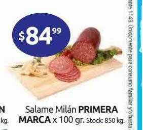 Cordiez Salame Milán Primera Marca oferta