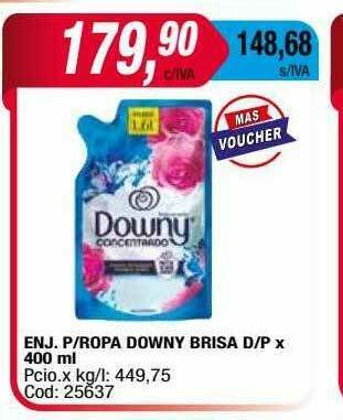 Maxiconsumo Enj. P Ropa Downy Brisa D P oferta