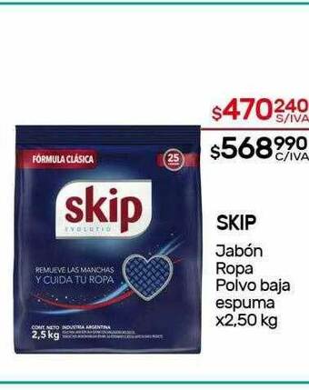 Nini Mayorista Skip Jabón Ropa Polvo Baja Espuma oferta