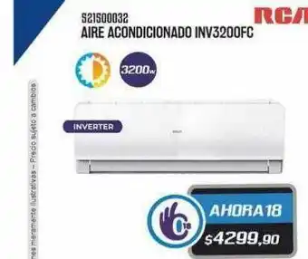 Pacman Aire Acondicionado Inv3200fc Rca oferta