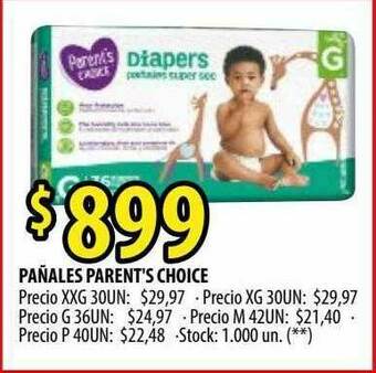 Punto Mayorista Pañales Parent's Choice oferta