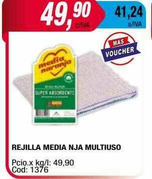 Maxiconsumo Rejilla Media Nja Multiuso oferta