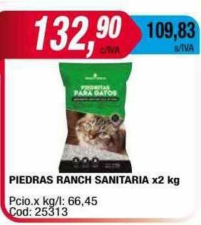 Maxiconsumo Piedras Ranch Sanitaria oferta