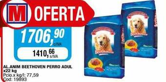 Maxiconsumo Al.anim Beethoven Perro Adul oferta