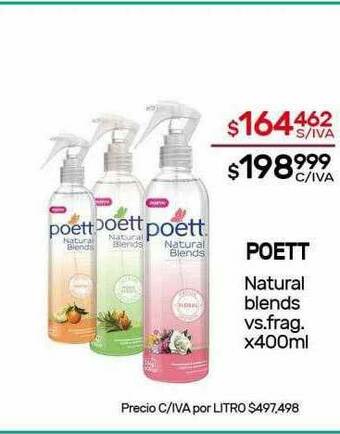 Nini Mayorista Poett Natural Blends Vs.frag. oferta