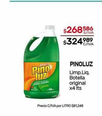 Nini Mayorista Pinoluz Limp.liq. Botella Original oferta