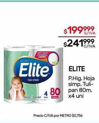 Nini Mayorista Elite P.hig. Hoja Simp. Tulipan oferta