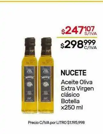 Nini Mayorista Nucete Aceite Oliva Extra Virgen Clásico oferta