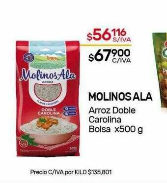 Nini Mayorista Molinos Ala Arroz Doble Carolina Bolsa oferta