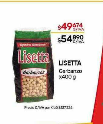 Nini Mayorista Lisetta Garbanzo oferta