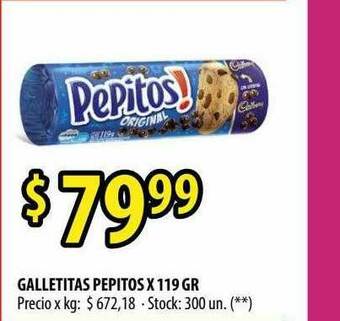 Punto Mayorista Galletitas Pepitos oferta