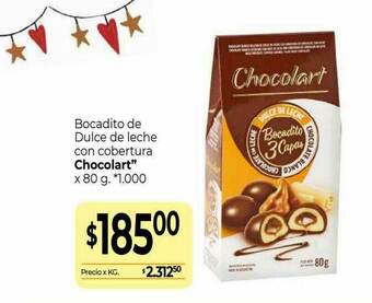 La Anonima Bocadito De Dulce De Leche Con Cobertura Chocolart oferta