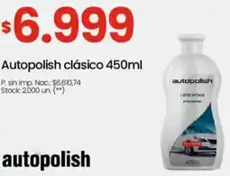 Changomas Autopolish clásico oferta