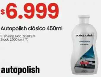 Changomas Autopolish clásico oferta