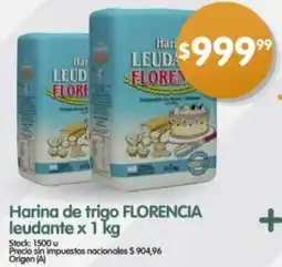 Supermercados Buenos Días Florencia harina de trigo leudante oferta