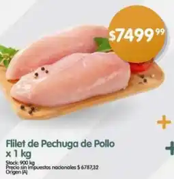 Supermercados Buenos Días Pechuga flilet de pollo oferta
